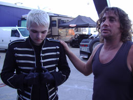 Gerard of My Chemical Romance with Sam Bayer