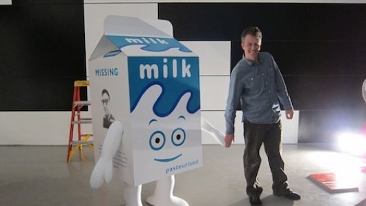 Jonathan Wells with Milky
