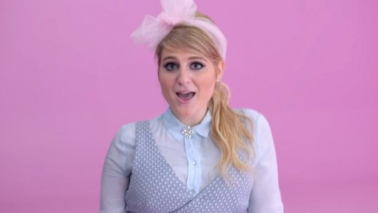 all about that bass, meghan trainor, pastel dress, curvy, shirt