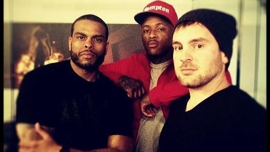 Benny Boom, YG and executive producer Luga Podesta