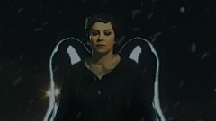 her black wings
