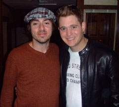 Sean Michael Turrell and Michael Buble
